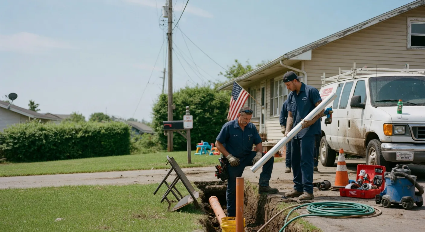 Clogged Drain Repair in Park City, KS